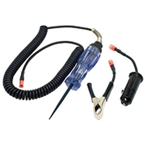 Toolzone Tester Circuito 6-12V Heavy Duty - Lama Isolata E Manico Trasparente