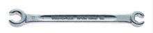 24A-1/4X5/16 SAE Double ended open Ring Spanner, Angled
