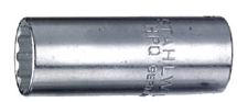 40DL-14 1/4" Drive Deep 12Pt Socket