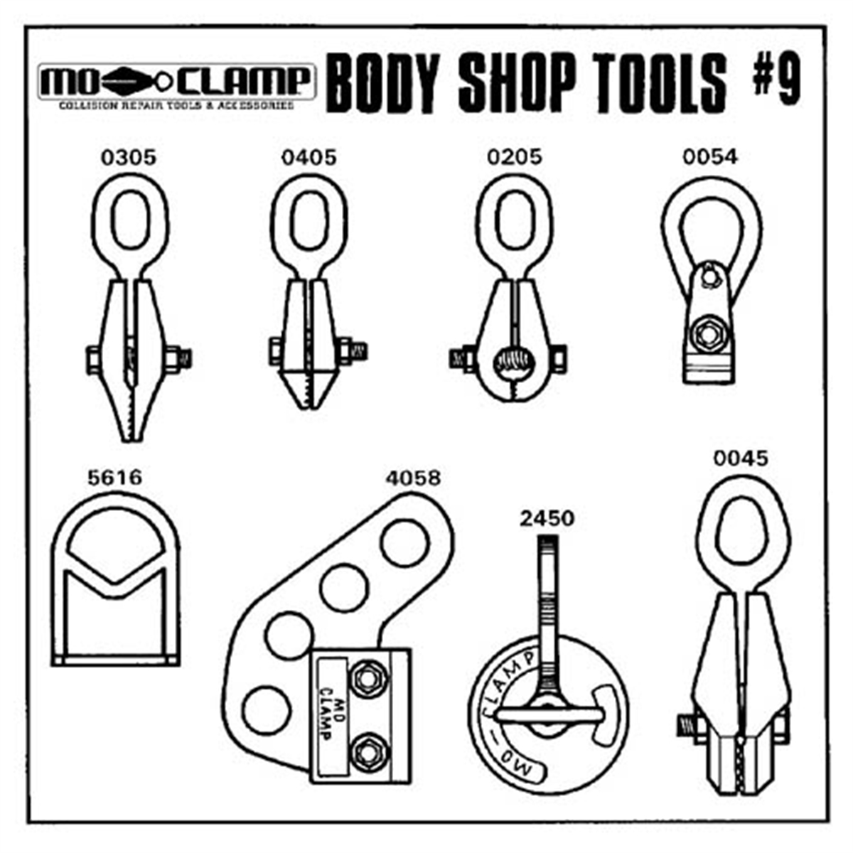 Tool Board #9 w/ Tools