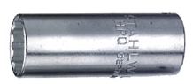 40DL-10 1/4" Drive Deep 12Pt Socket
