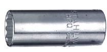 40DL-8 1/4" Drive Deep 12Pt Socket