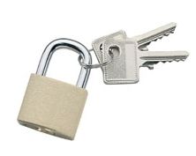 12932 Brass Padlock