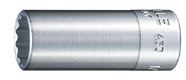 460A-1/4 3/8" Drive Deep SAE 12Pt Socket