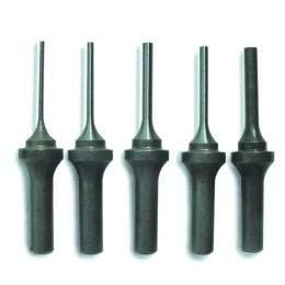 Extra Long Rivet Gun Punch Kit 5-Pc