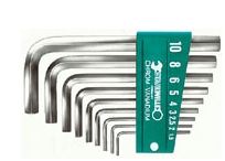 10760ACV/10P SAE Hex Key Wrench Set