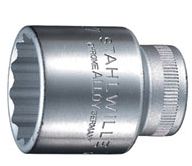 50A-1-1/16 1/2" Drive 12Pt SAE Socket