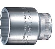 50-27 1/2" Drive 12Pt Socket 27mm