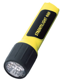 3C Propolymer Luxeon Battery Powered Flashlight (Yellow)