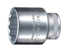 50A-7/8 1/2" Drive 12Pt SAE Socket