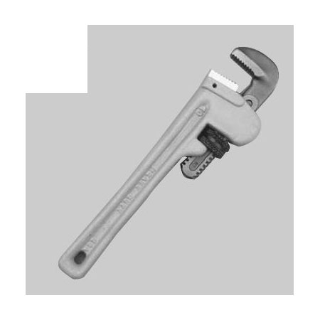 Heavy Duty Straight Aluminum Handle Pipe Wrench