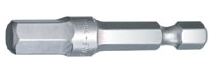 1282 1/4" Drive Hex Screwdriver Bit