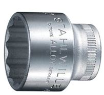 45A-1/2 3/8" Drive SAE 12Pt Socket