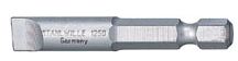 1250 1/4" Drive Slotted Screwdriver Bit