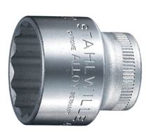 45A-1/4 3/8" Drive SAE 12Pt Socket