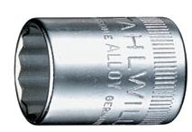 40AD-9/16 1/4" Drive SAE 12Pt Socket