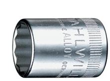 40D-12 1/4" Drive 12Pt Socket 12mm