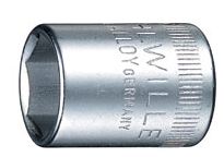 40A-1/2 1/4" Drive SAE 6Pt Socket