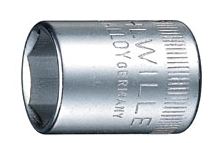 40A-9/16 1/4" Drive SAE 6Pt Socket