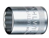 40AD-11/32 1/4" Drive SAE 12Pt Socket