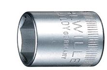 40A-7/16 1/4" Drive SAE 6Pt Socket