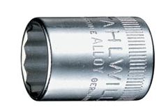 40AD-7/32 1/4" Drive SAE 12Pt Socket