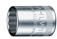 40AD-3/16 1/4" Drive SAE 12Pt Socket