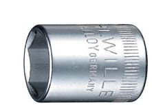 40-4 1/4" Drive 6Pt Socket 4mm