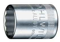 40D-5 1/4" Drive 12Pt Socket 5mm