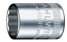 40D-7 1/4" Drive 12Pt Socket 7mm