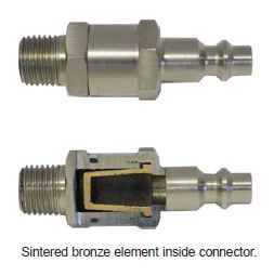 1/4" FilterPlug Industrial Filter Connector 3/8" MPT