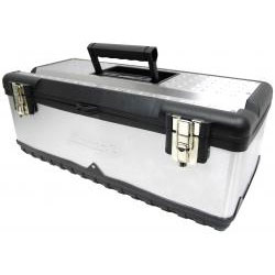 23" Stainless Steel Toolbox with Tray