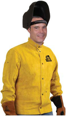 Standard Split Cowhide Leather Welding Jacket M
