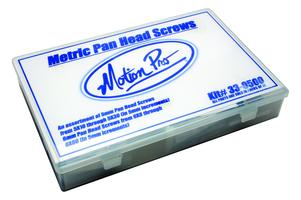 Metric Pan Head Screw Hardware Kit, 180 Pcs