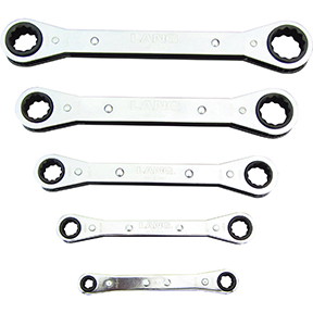 5-Piece Metric Ratcheting Box Wrench Set
