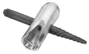 1/4"-28 and 6 mm 4-Way Grease Fitting Tool