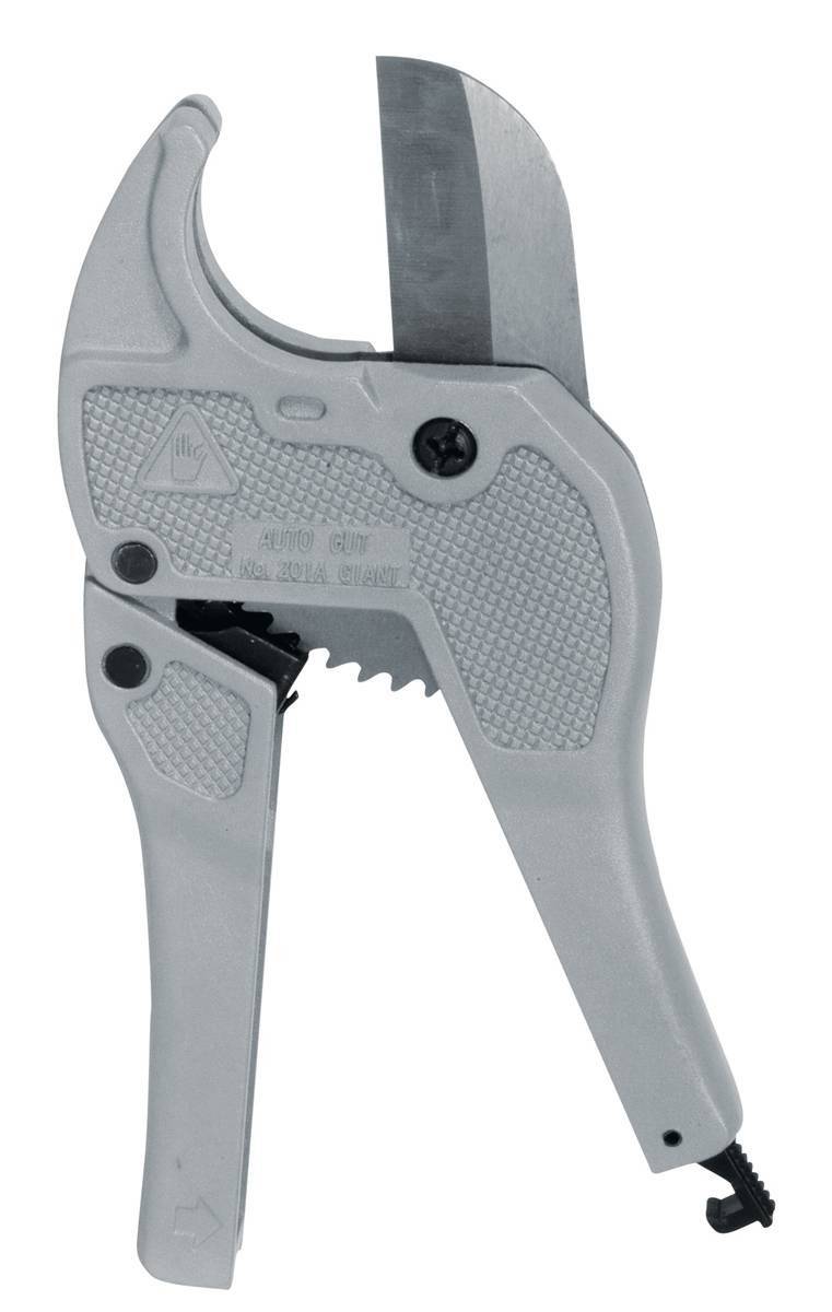 Ratcheting Plastic Pipe & Hose Cutter (1-5/8")