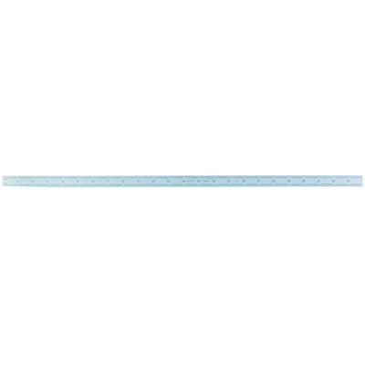 Ultratest Chrome Plated Hardened Steel Rule 24 Inch Flex