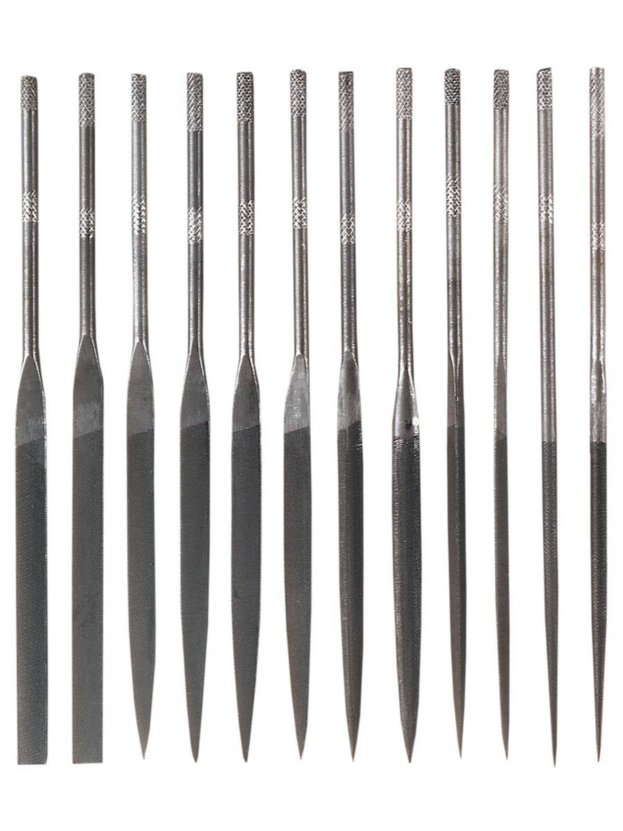 12pc Swiss Pattern Needle File Set General Tools & Instruments S475