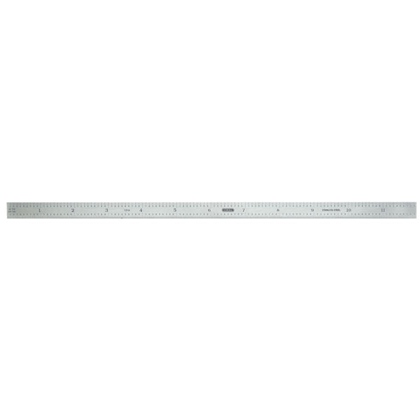 Ultratest 18 In. Flexible Steel Ruler with 5R Graduations