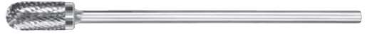 Carbide Cylinder Shape Bur w/ Radius End (SC-1L6) Double C