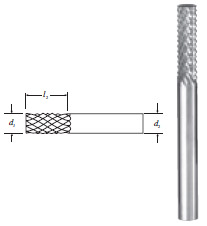 Carbide Fiberglass Router (FGR 6-1) No End Cut 1/4"