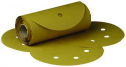 Stikit Gold Film Disc Roll Dust Free, 6 Inch, P80 Grade 100/Roll