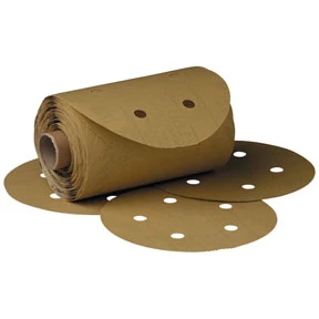 Stikit Gold Disc Roll Dust Free, 6 Inch, P80A Grade 125/Roll