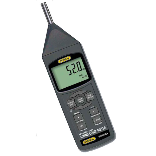 Class 1 Sound Level Meter with SD Card (IEC161672)