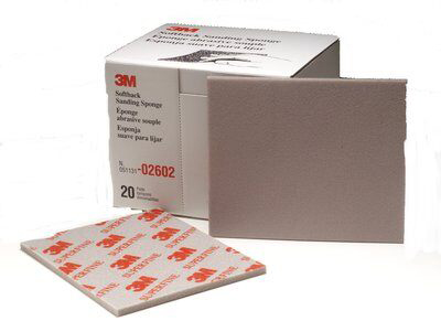 Softback Sanding Sponge 02602, 4 1/2 Inches x 5 1/2 Inches, Supe