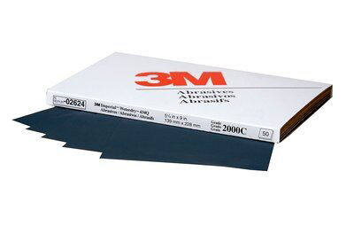 Imperial Wetordry Sheet, 2000 Grade 50/Sleeve