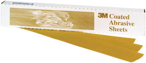 Production Resinite Gold Sheet, 180 Grade 100/Sleeve