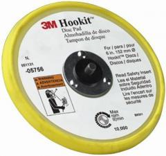 Hookit Low Profile Disc Pad, 6 Inches 1 Pad