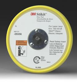 Stikit Low Profile Disc Pad, 6 Inch